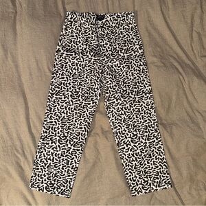 Noah pacific camo pleated jeans